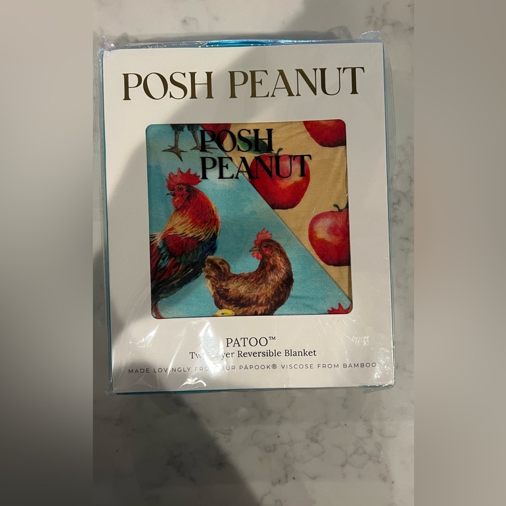 Posh Peanut Rhett Bamboo Patoo Blanket